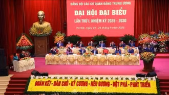 Bế mạc Đại hội đại biểu Đảng bộ các cơ quan Đảng Trung ương lần thứ I, nhiệm kỳ 2025 - 2030