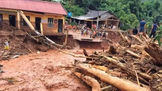 Chủ động ứng phó nguy cơ mưa lũ, lũ ống, lũ quét, sạt lở đất do ảnh hưởng của bão số 11