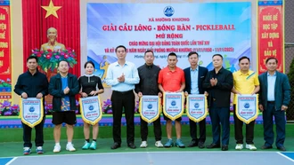 Mường Khương tổ chức thành công Giải Cầu lông - Bóng bàn - Pickleball mở rộng năm 2025