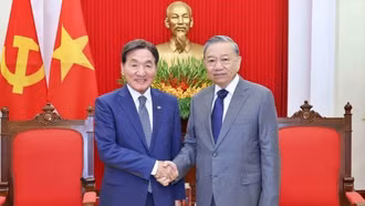 Tổng Bí thư Tô Lâm tiếp Đặc phái viên Tổng thống Hàn Quốc