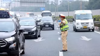 Phân luồng giao thông tạm thời phục vụ Đại hội XIV của Đảng