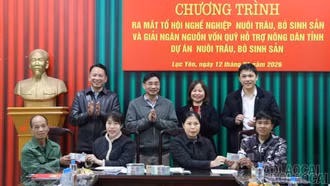 Hội Nông dân tỉnh Lào Cai giải ngân 840 triệu đồng Quỹ hỗ trợ nông dân tại xã Lục Yên
