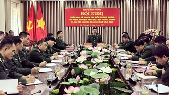 Bộ đội Biên phòng Lào Cai tăng cường đấu tranh tội phạm biên giới dịp Tết Nguyên đán