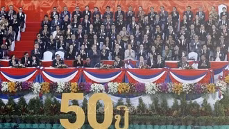 Tổng Bí thư Tô Lâm và Phu nhân dự Lễ kỷ niệm 50 năm Quốc khánh Lào