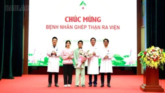 Bệnh viện Đa khoa số 2 tỉnh Lào Cai: Bệnh nhân ghép thận từ người hiến sống đầu tiên ra viện 