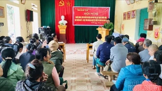 Bảo Ái: Trên 1.300 lượt người dân được tuyên truyền, phổ biến giáo dục pháp luật 