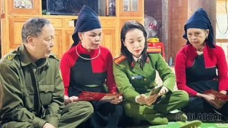 Công an xã Yên Bình: Gần dân nhất để phục vụ Nhân dân tốt nhất