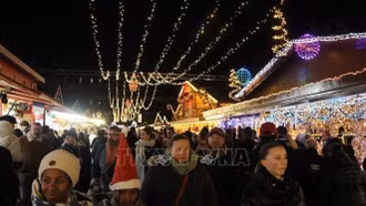 Chợ Giáng sinh Strasbourg - không gian lễ hội đậm chất châu Âu