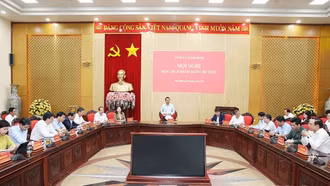 Ban Chấp hành Đảng bộ tỉnh Ninh Bình thực hiện quy trình bầu Bí thư Tỉnh ủy nhiệm kỳ 2025 - 2030