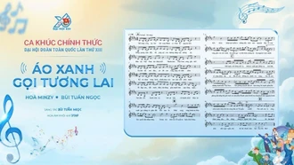"Áo xanh gọi tương lai" - Ca khúc chính thức của Đại hội Đoàn toàn quốc lần thứ XIII