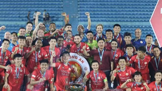 Nghẹt thở hạ Nam Định, CLB Công an Hà Nội đoạt Siêu cúp quốc gia 2025