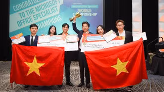 Việt Nam giành huy chương Vàng cuộc thi Vô địch Tin học văn phòng thế giới