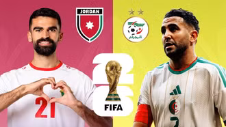 Jordan đối đầu Algeria trong "trận cầu sinh tử"