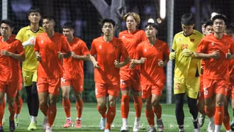 U23 Việt Nam gặp 'sự cố' trong buổi tập đầu tiên tại Indonesia