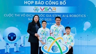 Học sinh Lào Cai xuất sắc đoạt 3 huy chương tại cuộc thi Robotics và AI quốc tế