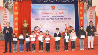 Lan tỏa yêu thương qua chương trình “Đông ấm - Xuân yêu thương”