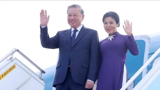 Tổng Bí thư Tô Lâm và Phu nhân kết thúc tốt đẹp chuyến thăm Hàn Quốc