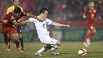Trụ cột CLB Nam Định nghỉ thi đấu hết lượt đi V-League 2025/2026