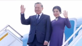 Tổng Bí thư Tô Lâm và Phu nhân kết thúc tốt đẹp chuyến thăm Hàn Quốc