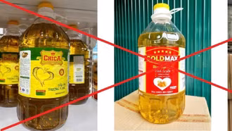Cảnh báo dầu ăn giả, kém chất lượng nhãn hiệu "Gold Max", "Tamin Gold", "ChiCa"