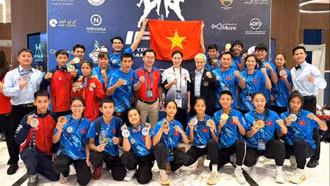 Muay Việt Nam giành 4 Huy chương Vàng tại Giải vô địch trẻ thế giới 2025