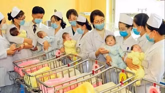 Triều Tiên đón ca sinh 5 đầu tiên trong lịch sử