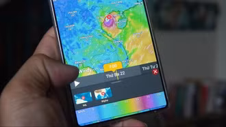 Ứng dụng theo dõi bão Wipha được tải nhiều nhất tại Việt Nam