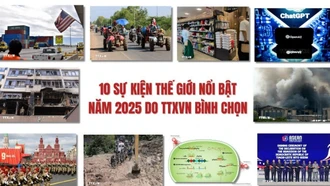10 sự kiện nổi bật thế giới năm 2025