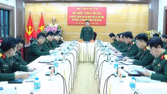 Ban Chấp hành Đảng bộ Quân sự tỉnh đánh giá, xếp loại chất lượng Đảng bộ năm 2025