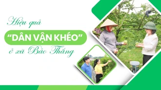 Hiệu quả “Dân vận khéo” ở xã Bảo Thắng