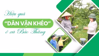 Hiệu quả “Dân vận khéo” ở xã Bảo Thắng