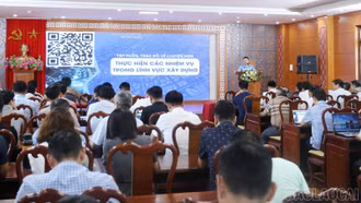 Sở Xây dựng tập huấn nghiệp vụ, tháo gỡ khó khăn về công tác quản lý dự án cho cấp xã