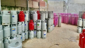 Triệt phá đường dây sản xuất, buôn bán gas trái phép quy mô lớn