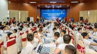 Gần 450 kỳ thủ dự Giải vô địch cờ vua trẻ xuất sắc quốc gia năm 2025