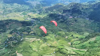 Hoạt động dù lượn “Bay trên mùa nước đổ” tại Tú Lệ sẽ khai mạc vào ngày 29/4/2026