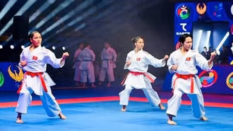 Karate Việt Nam quyết tâm bảo vệ vị thế khu vực