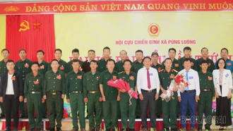 Đại hội đại biểu Hội Cựu chiến binh các xã Púng Luông, Lâm Thượng và Xuân Hòa nhiệm kỳ 2025 - 2030