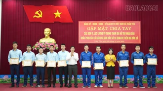 Trấn Yên khen thưởng các tập thể, cá nhân tham gia khắc phục hoàn lưu bão số 10