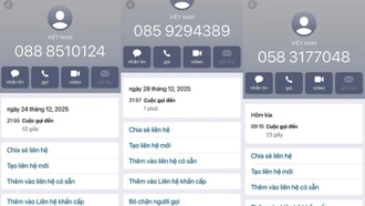 Cuộc gọi lừa đảo gia tăng dịp cuối năm
