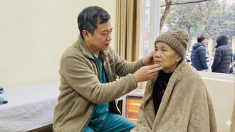 Rét đậm miền bắc làm gia tăng bệnh liệt dây thần kinh số 7