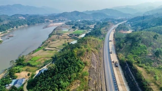 Hình ảnh cao tốc Nội Bài - Lào Cai sau hơn 3 tháng thi công mở rộng