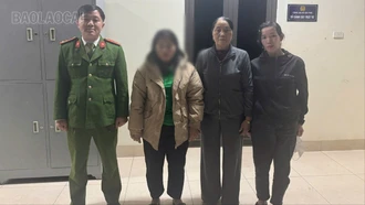 Công an xã Gia Phú nhanh chóng tìm thấy người mất tích