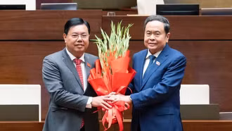 Quốc hội bỏ phiếu phê chuẩn việc bổ nhiệm Bộ trưởng Bộ Nội vụ với ông Nguyễn Tiến Hải