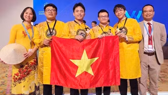 Học sinh Việt Nam giành 4 Huy chương vàng Olympic hóa học quốc tế