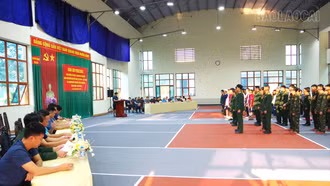 Bộ CHQS tỉnh tổ chức giao lưu thể thao chào mừng kỷ niệm 81 năm Ngày thành lập Quân đội nhân dân Việt Nam