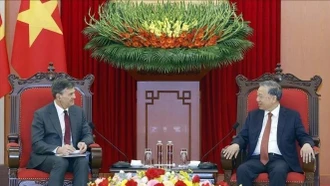 Tổng Bí thư Tô Lâm tiếp Giám đốc Học viện Tổng thống Liên bang Nga