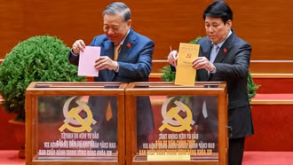 Bỏ phiếu Bầu Ban Chấp hành Trung ương Đảng khóa XIV