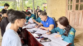 Xã Bảo Yên khám sơ tuyển sức khỏe nghĩa vụ quân sự, công an nhân dân năm 2026