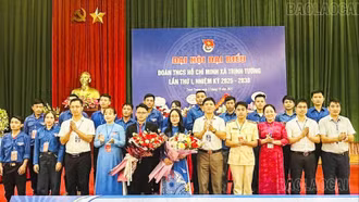 Đoàn Thanh niên xã Trịnh Tường, Dền Sáng tổ chức Đại hội đại biểu nhiệm kỳ 2025 - 2030