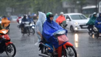 Thời tiết ngày 14/10: Mưa dông diện rộng tại nhiều khu vực